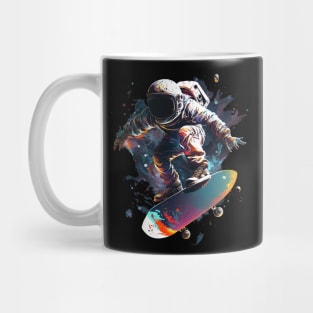 skater astronaut Mug